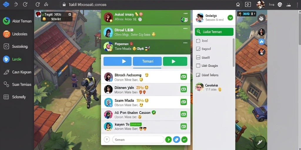 Screenshot menunjukkan item khusus yang dapat dikumpulkan dalam permainan.