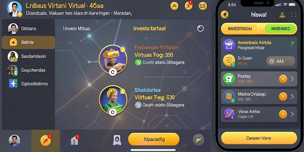 Desain visual yang memukau dan kualitas grafis tinggi.