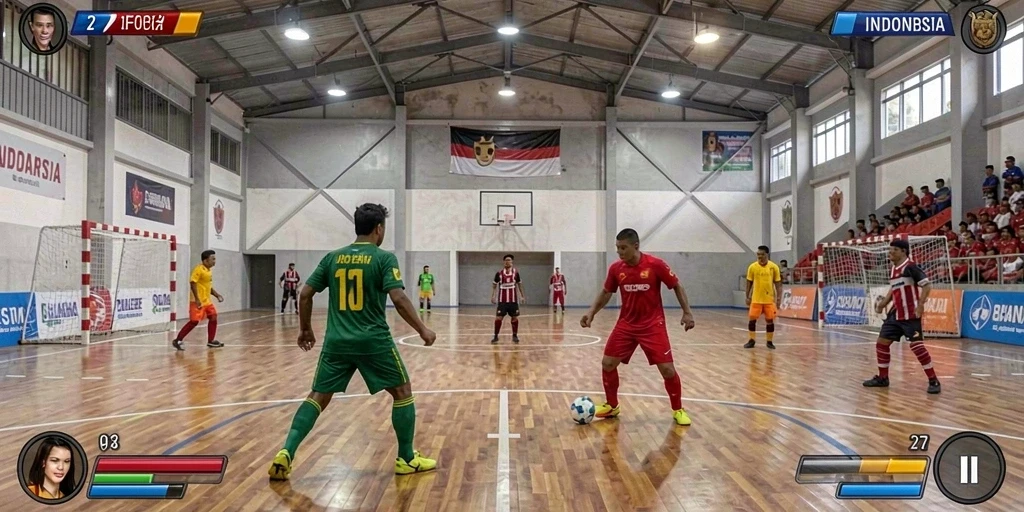 Tantangan di level yang semakin seru dan menarik.