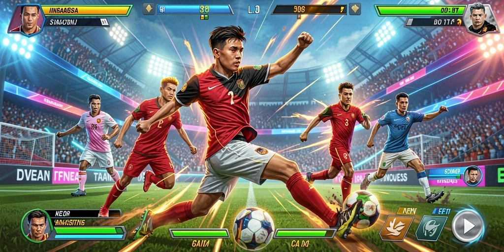 Mode multiplayer yang seru dan kompetitif.