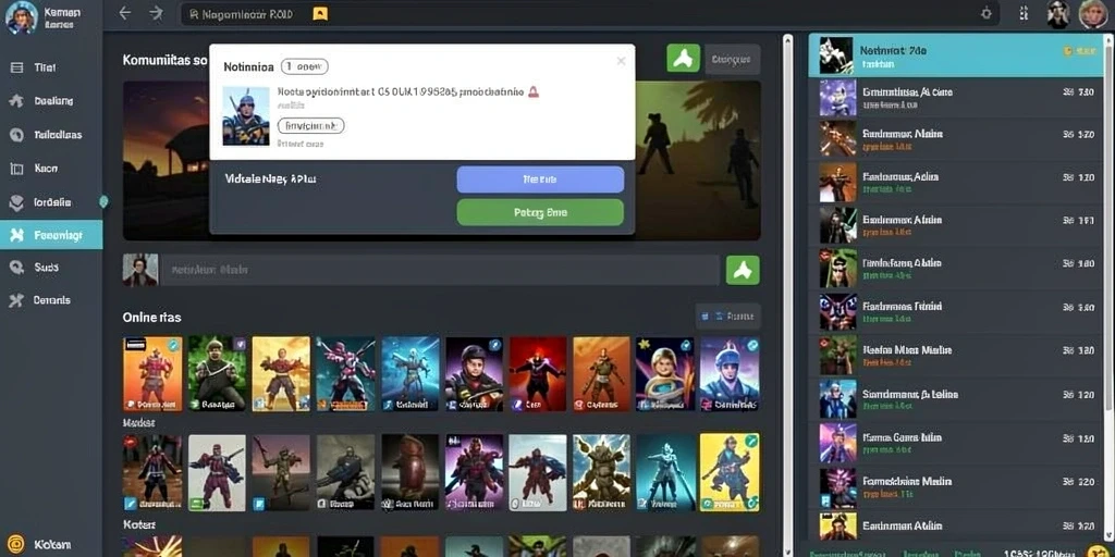 Mode multiplayer yang seru dan kompetitif.