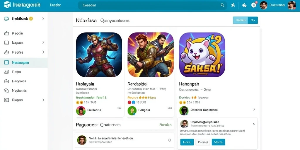 Fitur komunitas untuk berbagi pengalaman bermain.