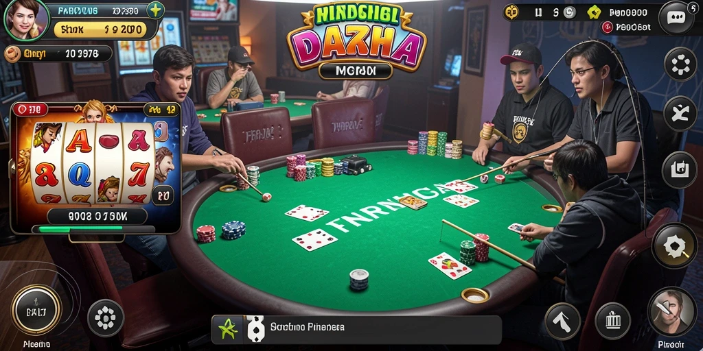 Momen seru saat bermain multiplayer dengan teman-teman.