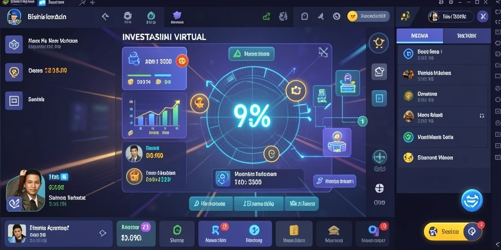 Screenshot memperlihatkan tampilan antarmuka permainan yang menarik.