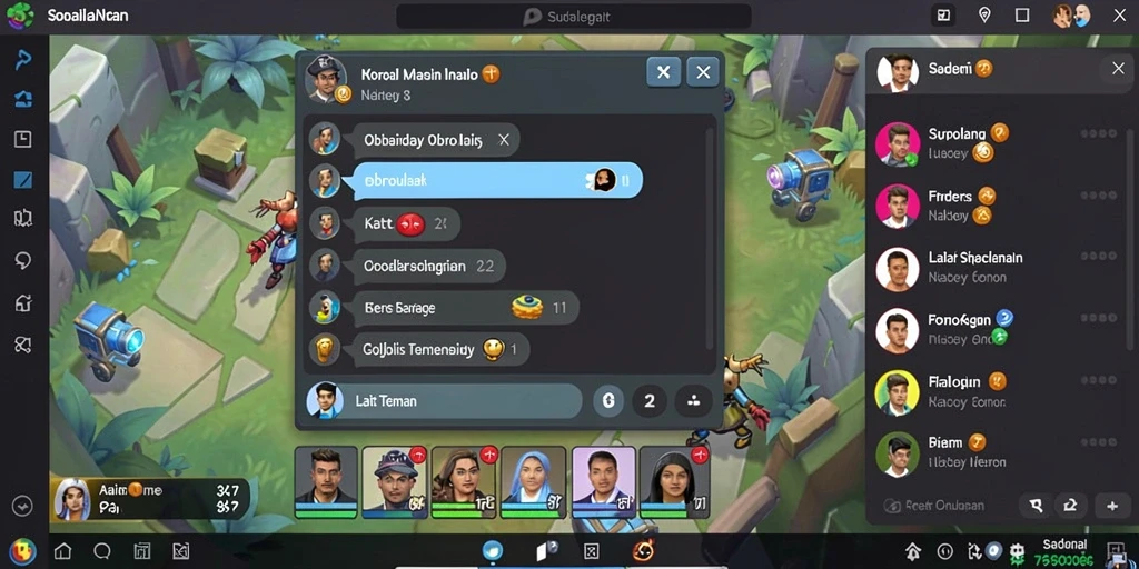Pengalaman multiplayer yang seru dan kompetitif.