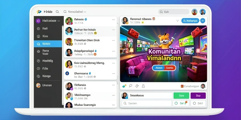 Komunitas aktif untuk berbagi strategi dan tips.